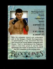 2013 Topps UFC Bloodlines Trading Cards 4