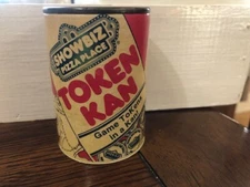 Vintage Showbiz Pizza Place Token Kan Can Token Bank