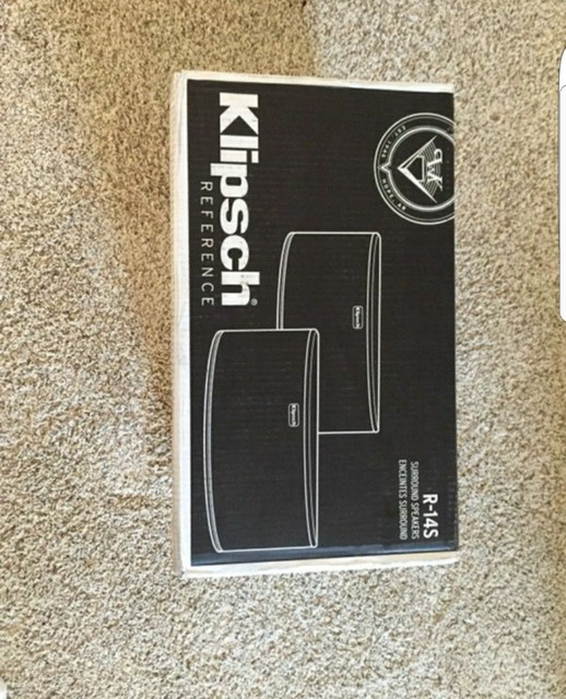 klipsch surround speakers r14s