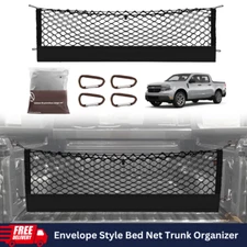Truck Bed Cargo Net Envelope Style Trunk Organizer For Ford Maverick 2022-2025