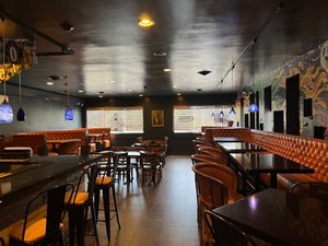 Restaurant Booth/ Wall Bench in 30" High Bar Height Seat. Made In US.