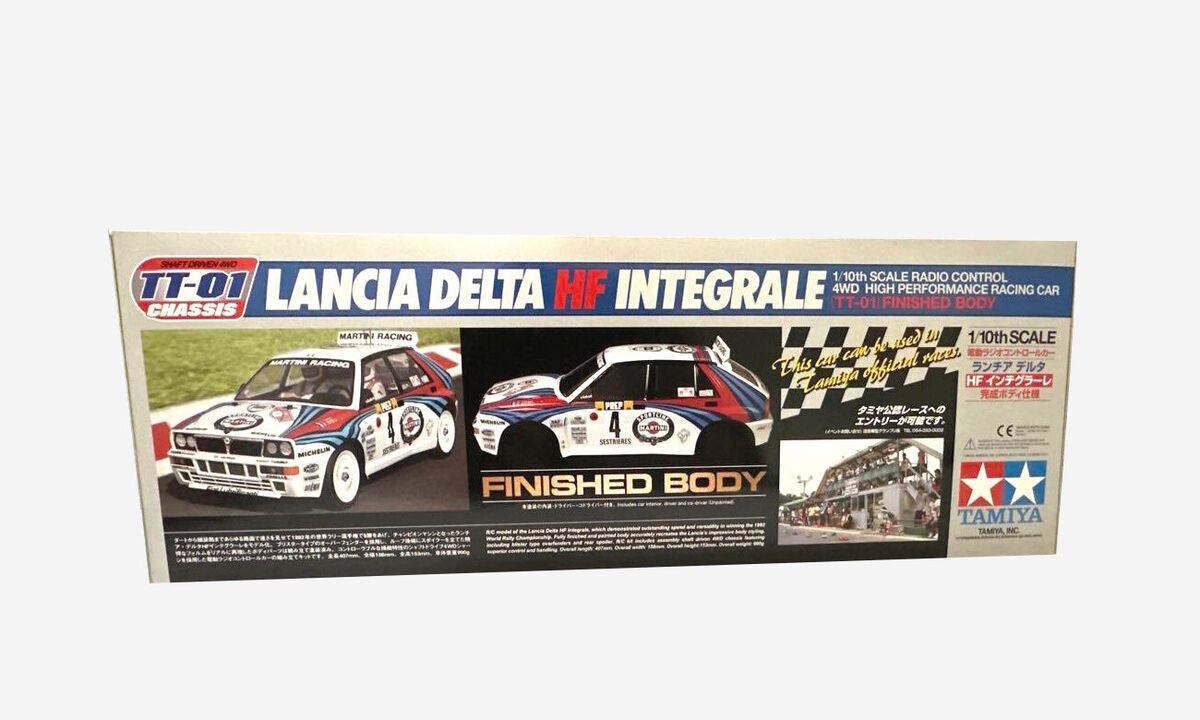 Tamiya 1/10 RC 4WD LANCIA DELTA HF INTEGRALE TT-01 Chassis Tamiya 1/10 RC 4WD LANCIA DELTA HF INTEGRALE TT-01 Chassis