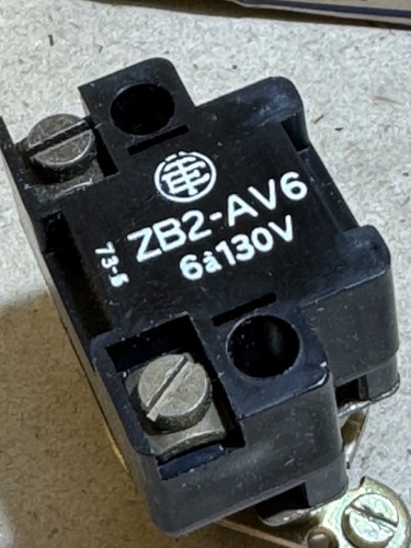 Telemecanique XB2.AV... ZB2.AV 6 #AS-I07 - Imagen 3 de 6