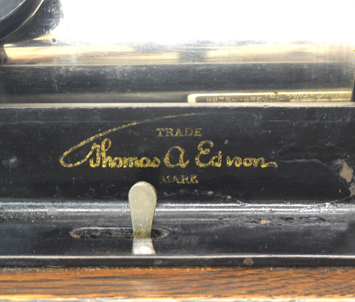 Antique EDISON STANDARD PHONOGRAPH Includes , 17 Wax