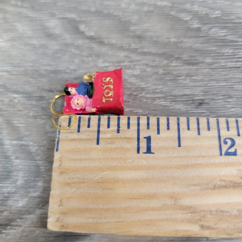 Toyland Ornamente 15er Set Miniatur 0,75 Zoll Mini Weihnachtsmann Mäuse Spielzeug Bären Vögel - Bild 12 von 15