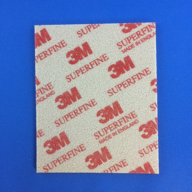 20 X 3M Abrasive Sanding Pad Sanding Sponge (20 Piece) 03810 Superfine