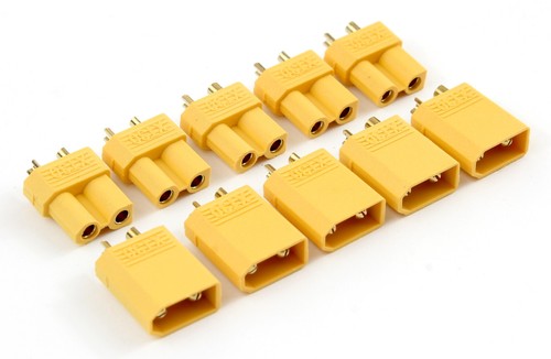 5 x Pairs XT30 Male & Female Connectors/Plugs/Socket RC LiPo Battery 12v 24v RC - Picture 3 of 5