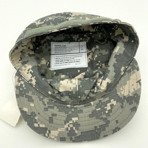 NUOVO cappello berretto Sekri ACU Digital Camouflage Patrol - taglia 6 3/4 - Foto 3 di 4