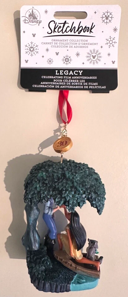 Nuevo con etiquetas Disney Pocahontas 30 aniversario legado cuaderno de bocetos adorno John Smith Foto 2 de 2