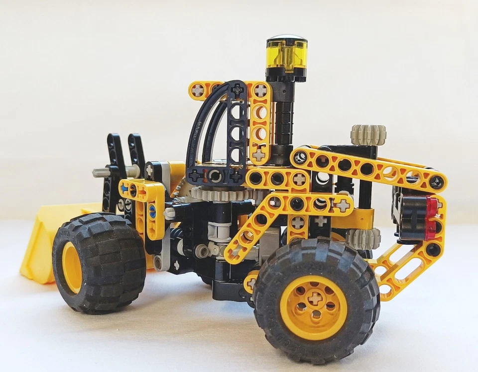 LEGO TECHNIC: Frontlader (8453) Front End Loader komplett - Bild 4 von 4