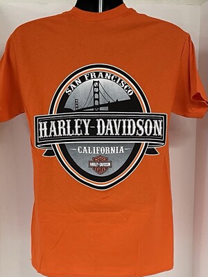 NEW Harley-Davidson San Francisco California Short Sleeve T-Shirt-Closed Dealer