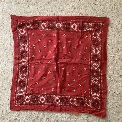 小物 60's Vintage bandanna iron cross pattern 小物 60's Vintage bandanna iron cross pattern 60's Vintage
