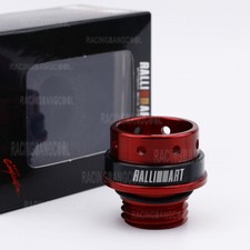 Ralliart Red Racing Engine Oil Cap Oil Fuel Filler Cover Cap For Mitsubishi Ralliart Red Racing Engine Oil Cap Oil Fuel Filler Cover Cap For Mitsubishi