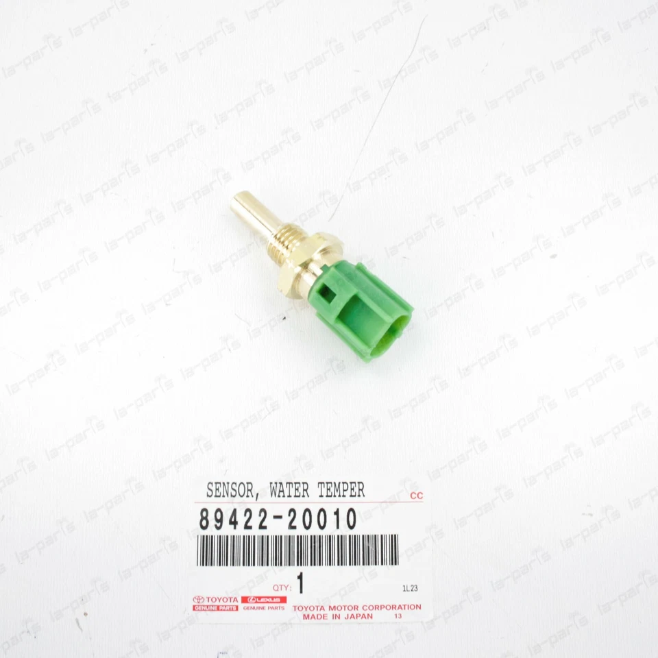 NUEVO SENSOR DE TEMPERATURA DE AGUA REFRIGERANTE MOTOR TOYOTA LEXUS GENUINO CON JUNTA 89422-20010 Foto 3 de 4