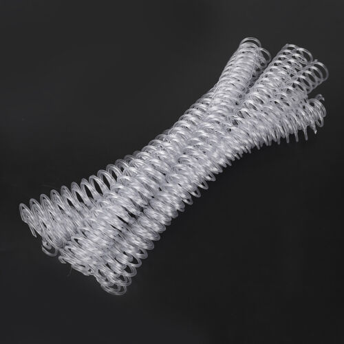 (19mm-transparent)20Pcs Spiralbinderücken Plastic Comb Bindings ❉ - Bild 1 von 9