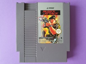 RUSH'N ATTACK / Nintendo NES PAL B FRA - EEC / Konami + Boitier de protection