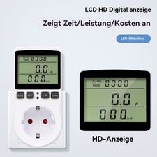 Leistungsmesser Wattmeter Stromzähler Balkon...