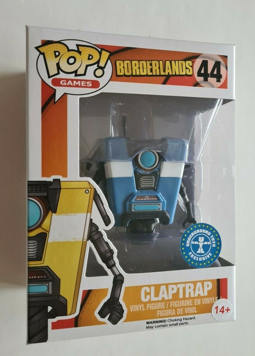 Juegos Funko Pop 44 Borderlands Blue Claptrap Juguetes Subterráneos Exclusivos