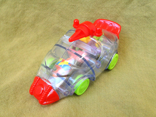 Transparent Moving Gears Friction Car