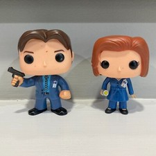 OOB LOT Funko POP! Vinyl Figures X-Files Mulder + Scully FOX FRIDAY Loose