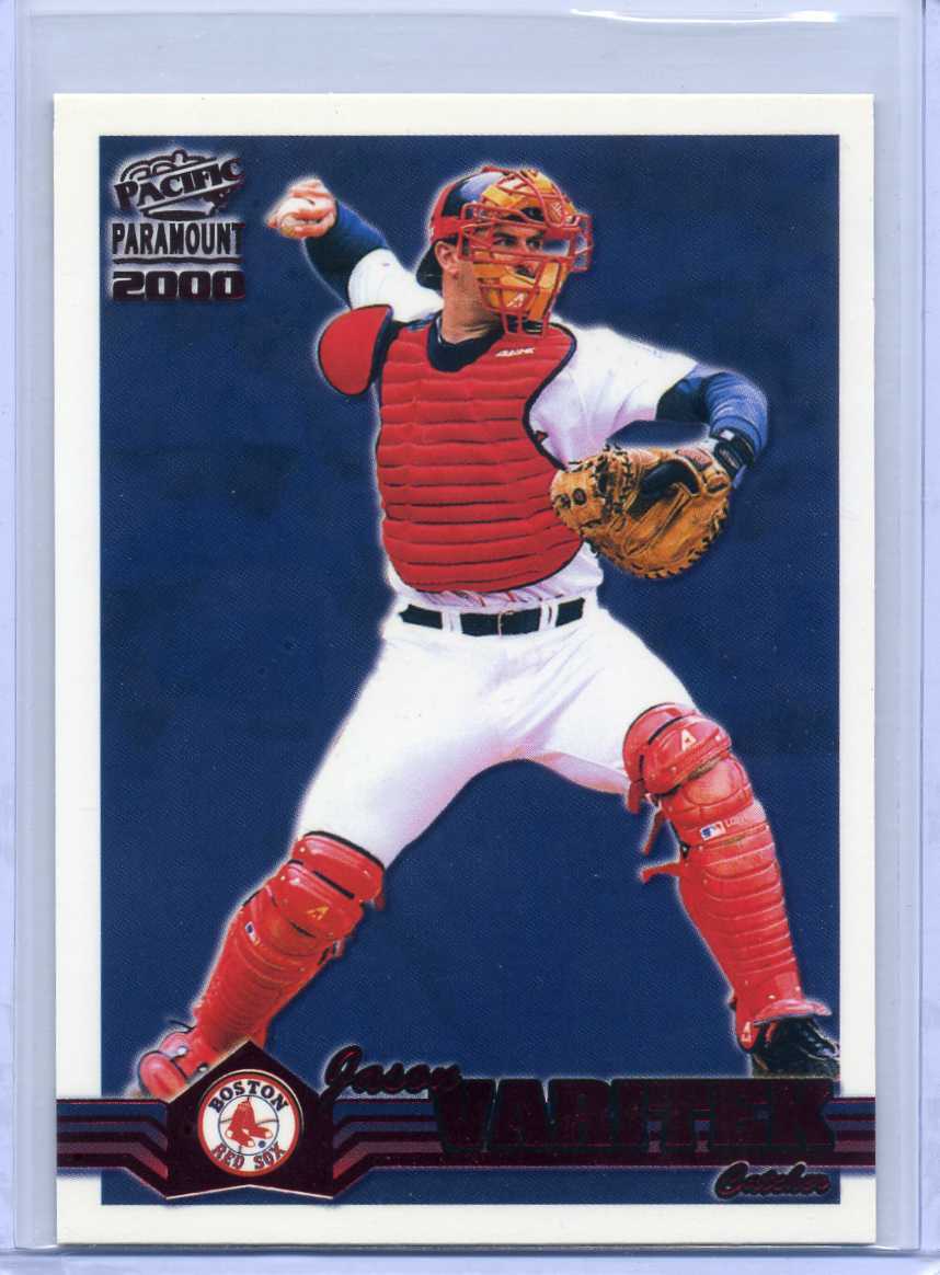 A&W ルートベア バブルヘッド JASON VARITEK 2000 Pacific Paramount RUBY RED #42 - RED SOX