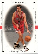 1998 SP Authentic -    #20 Toni Kukoc