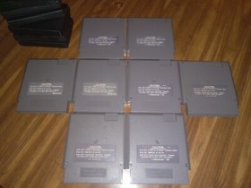 Nintendo Nes Video Game Lot of 8:TMNT, Little Nemo,  Urban Champion, Baseball