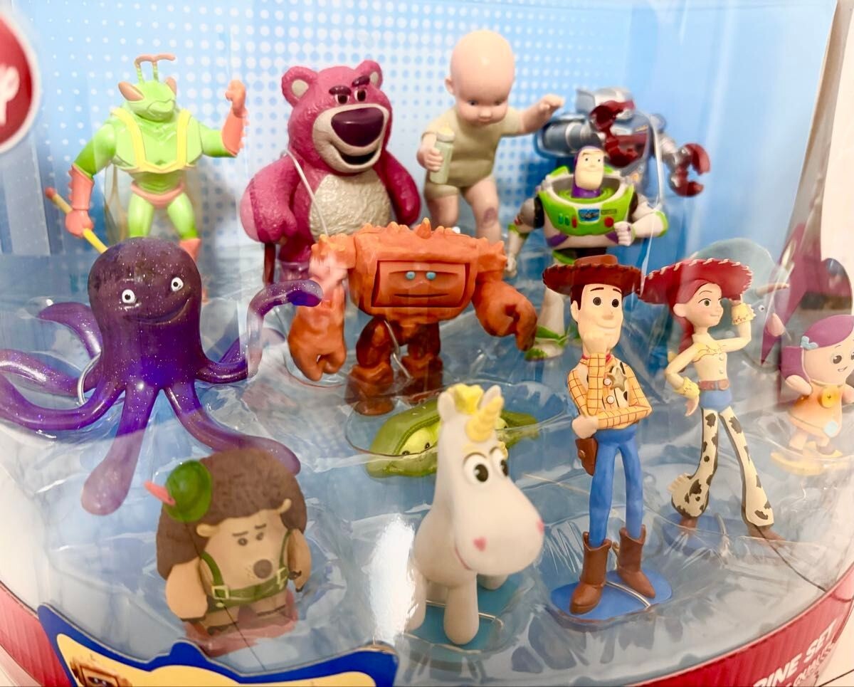 Toy Story 3 Figure Set Woody Buzz Jessie Disney Japan Collector