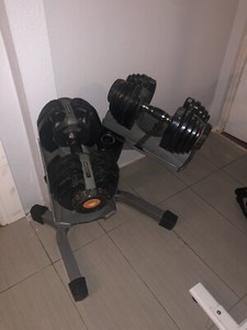 Nautilus Adjustable Dumbbells, weight 5 