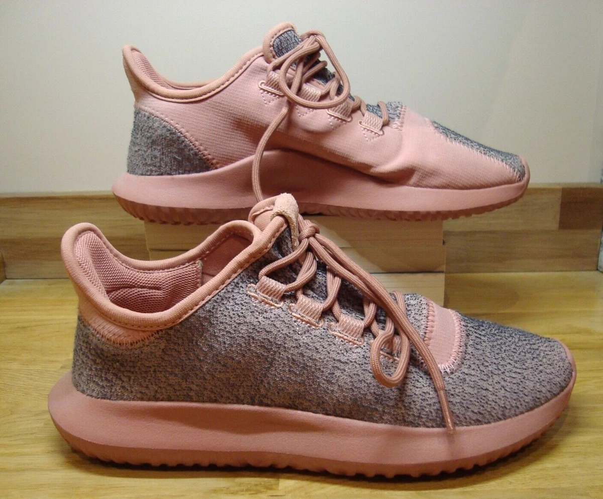 Ex Cond LADIES ADIDAS TUBULAR SHADOW TRAINERS UK 6 PINK w Orig