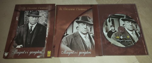 MAIGRET E I GANGSTERS DVD DIGIPACK + BOOKLET 1 EDIZIONE MEDUSA - Foto 3 di 4