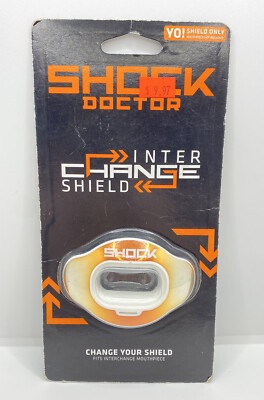 Shock Doctor Inter Change Shield Orange Iridescent New