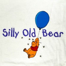 New Old Stock 1997 Disney World Pooh Single Stitch Silly Old Bear T-Shirt Sz. XL