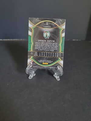 2020-21 Panini Select Jayson Tatum SILVER PRIZM Retail BLUE Card