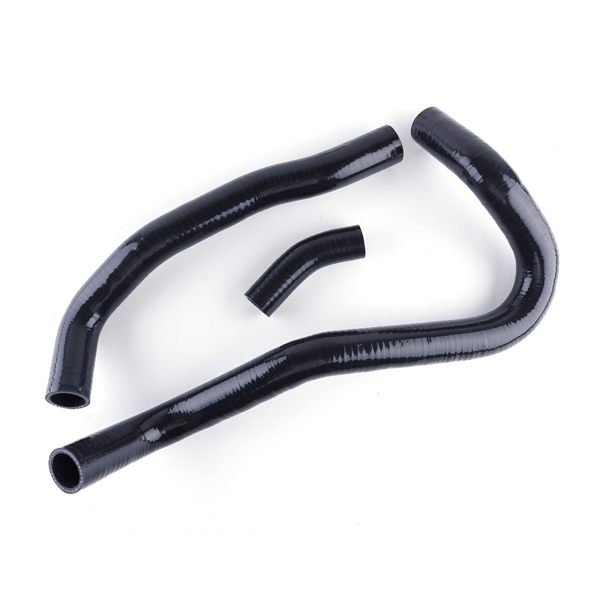 FOR HONDA CIVIC Si FA5 FG2 KA20 2006-2011 BLACK SILICONE RADIATOR HOSE ...