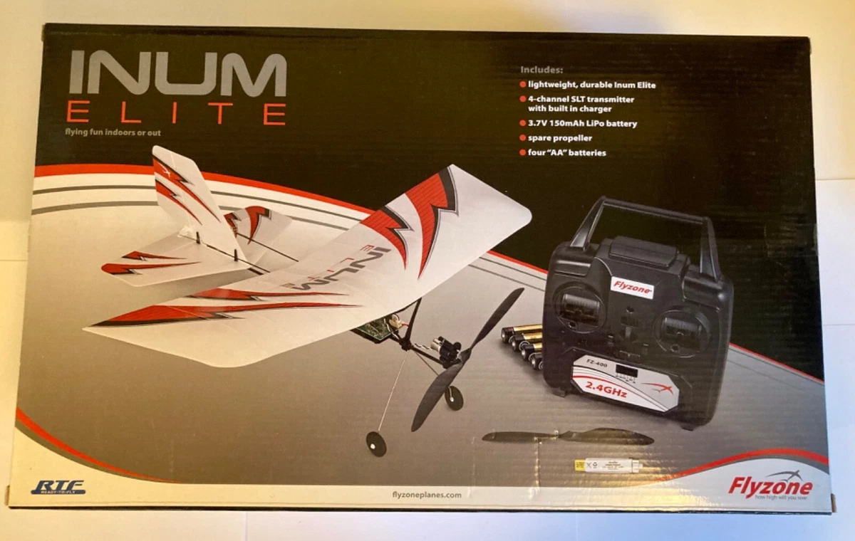 Flyzone INUM ELITE Remote Control RTF Electric Airplane Stick Flyer NEW IN BOX