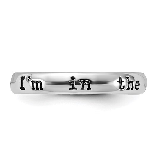 925 Sterling Silver Ring Im In The Mood For Love Lyrics Ebay 