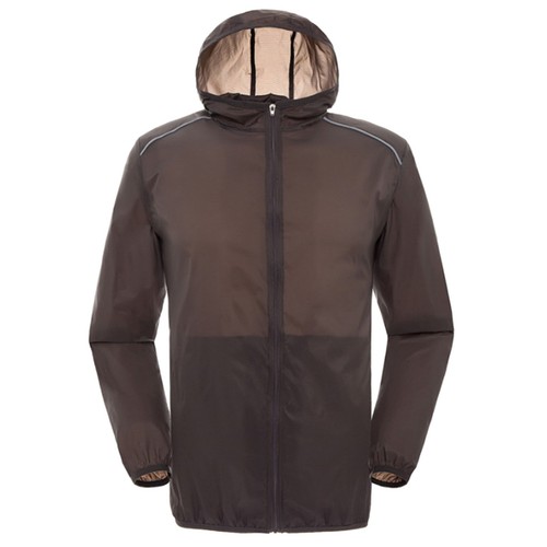 Women Full Zip Sun Protection Hoodie Jacket Solid Long Sleeve Sun Shirt Packable - Picture 35 of 54