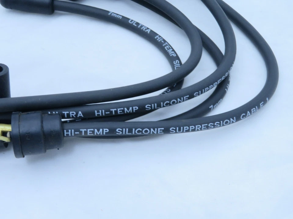 Juego de cables de encendido de silicona de alta temperatura de 7 mm para MGB y Austin America Lucas HP753 Foto 2 de 3