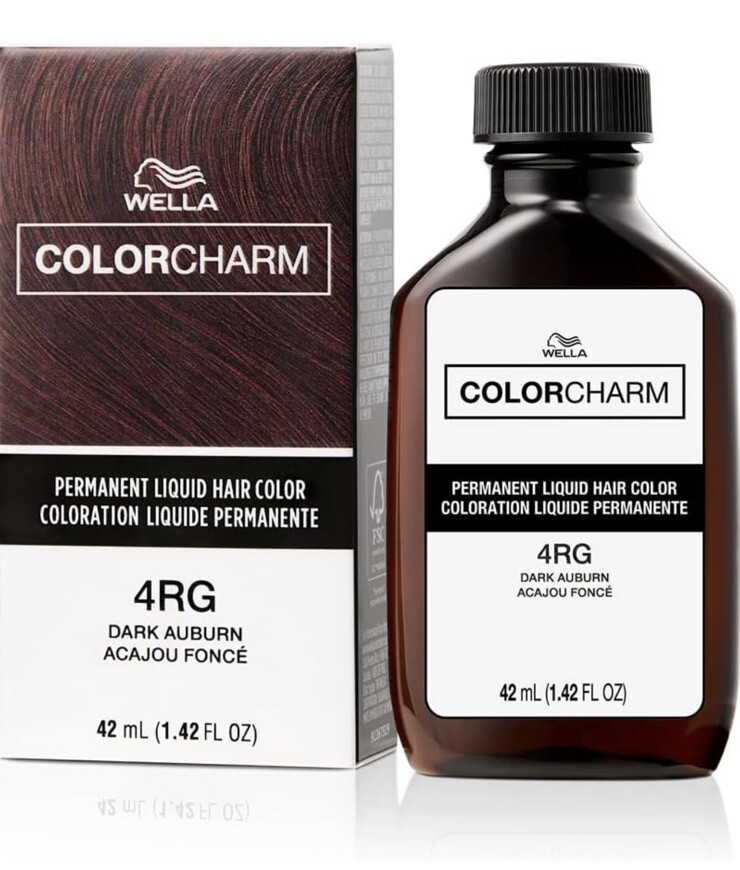 Charm Permanent Liquid Hair Color For Gray Coverage, 4rg Dar