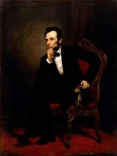 US President Abraham Lincoln Classic Portrait Picture Photo Poster Print