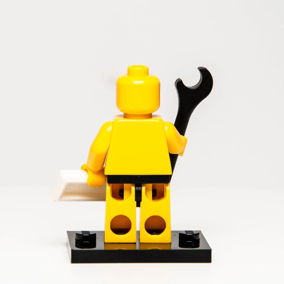 Lego CMF Serie 1 Minifigura - Maniquí de prueba de choque de demolición 8683 (col01-8) Foto 4 de 4