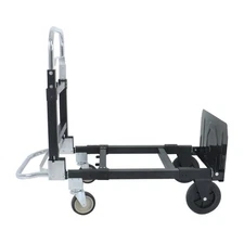 3-in-1 Heavy Duty Folding Hand Truck 500LB Capacity Carbon Steel Folding Trolley