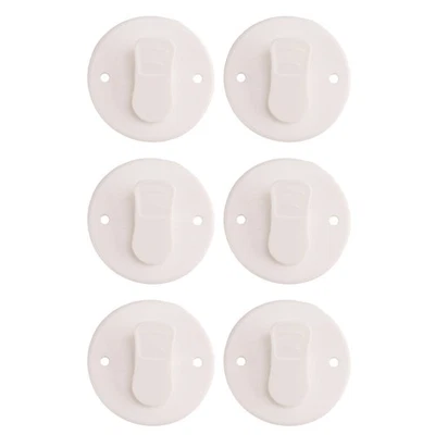 3X(Duschvorhang Clips, Winddichte SprüHvorhang Clips, Selbstklebende Vorhan6695 - Bild 1 von 4