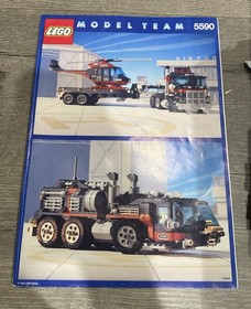 Vintage Lego Whirl N' Super Truck Model Team Set 5590 with Box Incomplete? Read
