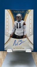2025 Panini Immaculate Nic Scourton RC MODERN MARKS auto /99 Carolina Panthers