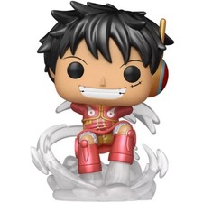 Funko Pop! Plus - One Piece #2138 Monkey D. Luffy - Metallic Excl. w/ Protector