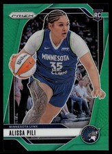 Alissa Pili 2024 Panini Prizm WNBA Green Prizms #83 - Minnesota Lynx