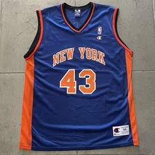 New York Knicks 43  Olde School  Jersey Classic Custom Size 44 Large Champion