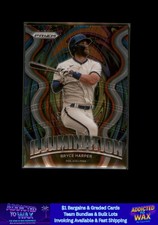 2022 Panini Prizm #IL-15 Bryce Harper Illumination Purple Prizm